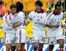 【168sports】AC米兰队史今天：2004年客平莱切，米兰+舍瓦分别领跑积分+射手榜
