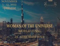 宫川末奈受邀前往迪拜参加2023世界环球小姐大赛总决赛