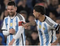 梅西替补出场，阿根廷赢得世界杯预选赛