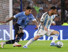 阿根廷在2026年世界杯南美洲预选赛中首次失利，以0-2输给了乌拉圭