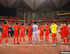 男足世预赛：中国0:3不敌韩国