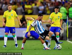 世预赛-球迷互殴奥塔门迪制胜 十人巴西0-1阿根廷遭三连败