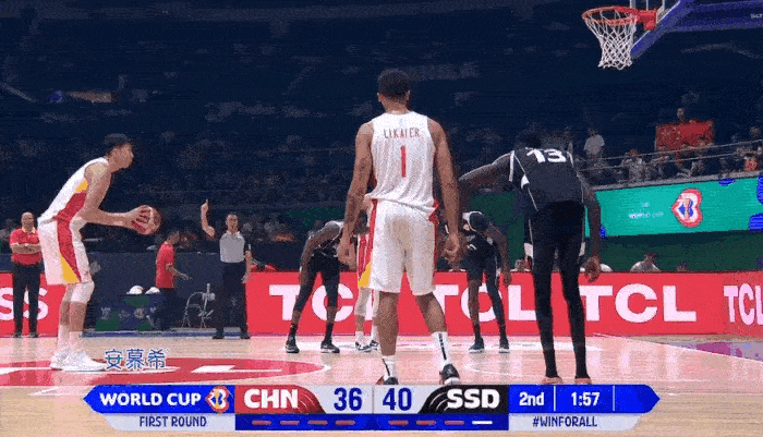 中国男篮不敌南苏丹，遭遇两连败