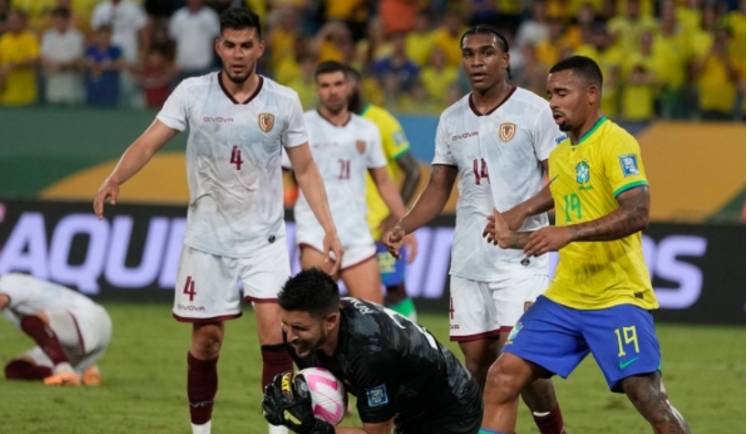 巴西队结束世界杯预选赛主场15连胜...战平委内瑞拉