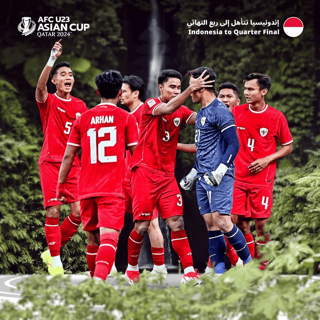 【168sports】U23亚洲杯8强：前两档仅一队出局，印尼成唯一黑马