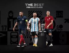【168sports】世界足球先生终极三候选人：新双骄哈兰德姆巴佩 谁掀梅西下神坛？