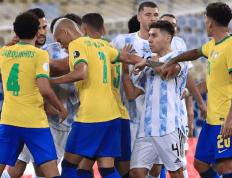 世南美预选赛 阿根廷vs乌拉圭