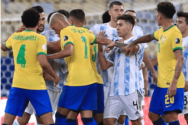 世南美预选赛 阿根廷vs乌拉圭