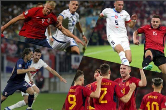 克罗地亚在“第一名对决”/2024年欧洲杯预选赛中惨败