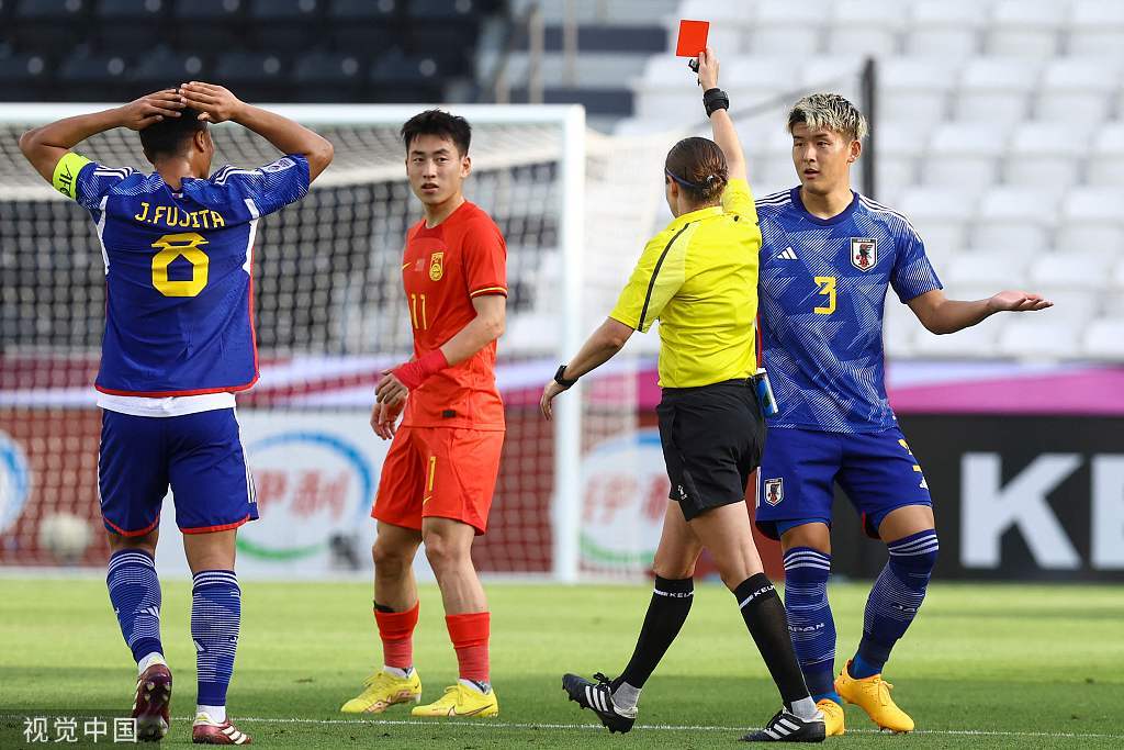 【168sports】U23亚洲杯-多打一人围攻无果 国奥首战0-1日本